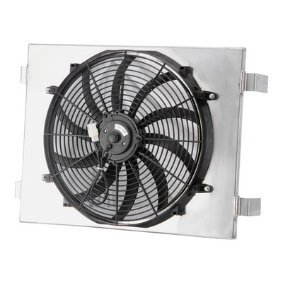 Shroud Electric Fan For 1955-57 1956 Chevy Bel Air Nomad Del-Ray V8 Engine US..
