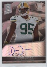 2013 Panini Spectra Rookie Auto 178/299 Datone Jones #128 Auto 06yt