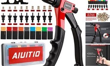 8" Rivet Nut Tool, Rivnut Tool Kit with 9 Metric and SAE 8 inch rivet nut tool