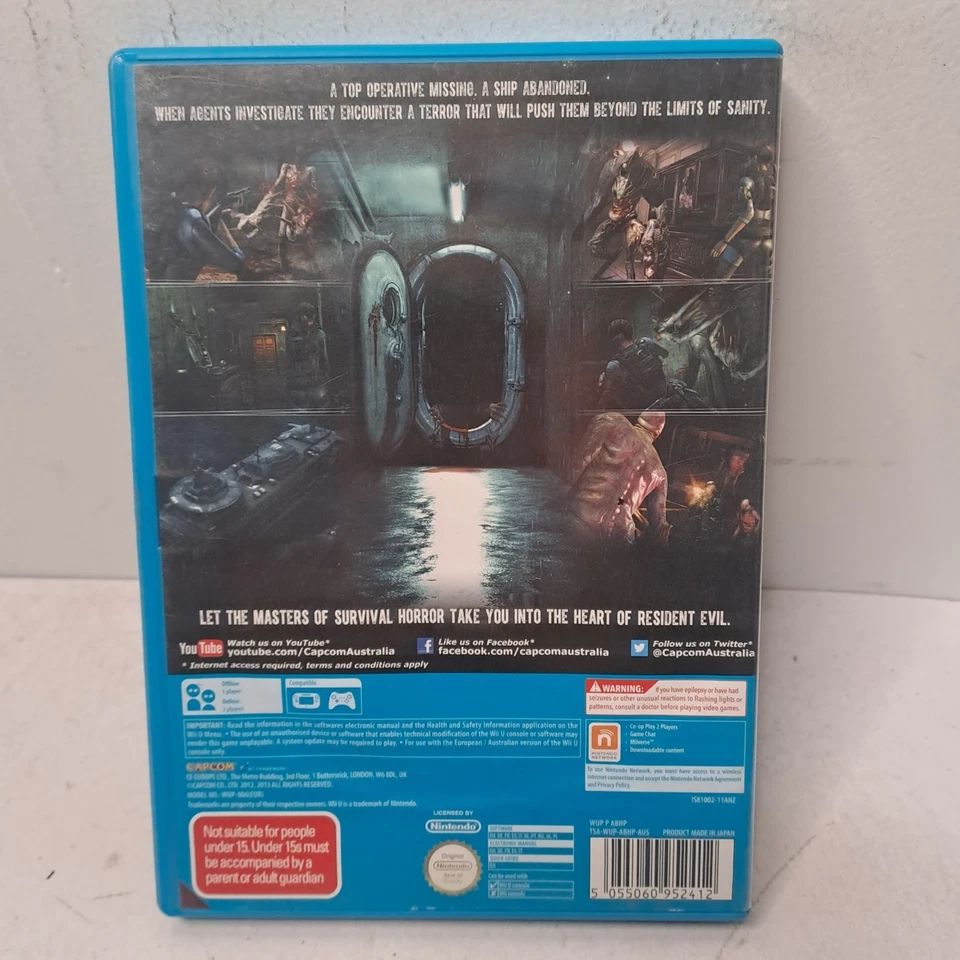 Resident Evil Revelations Wii U Complete Manual Vgc (20) - Image 2 of 3