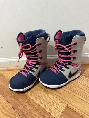 Nike Vapen Snowboarding Boots Womens 8 Blue 447124-004