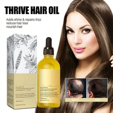 Natural Hair Growth Oil, Veganic Organic Natural Hair Growth Oil 60ml