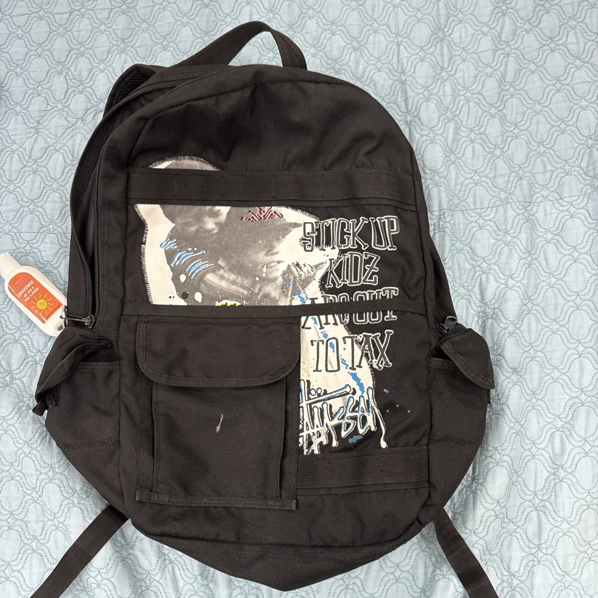 Vintage Stussy Canvas Backpack | eBay