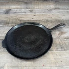Vintage Cast Iron Griddle Cookware Wagner 1891 Original 11 1/4 Inch Skillet