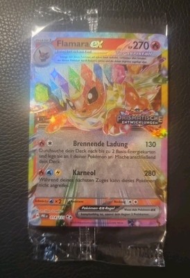 Flareon ex - (Prismatic Evolutions Stamp) 014/131 Miscellaneous Cards & Products