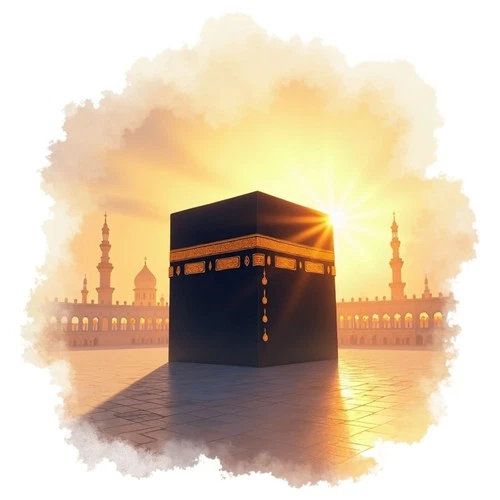 Islamic Kaaba Mosque Mecca Muslim Ramadan Self Adhesive Vinyl Sticker
