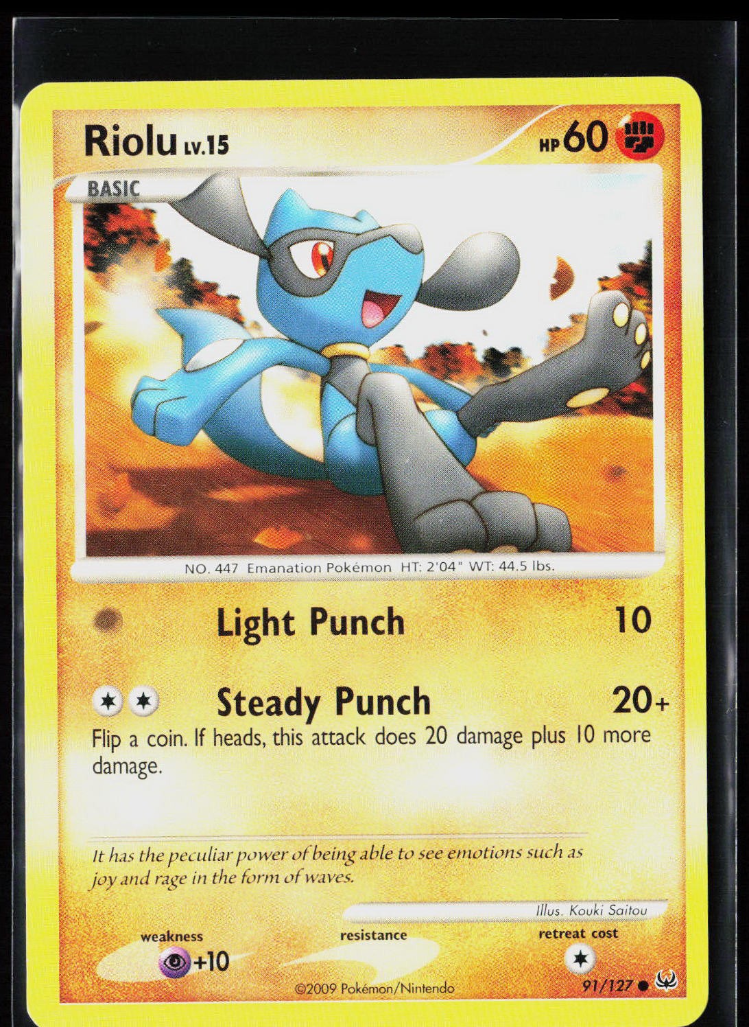 Riolu Common Platinum 91/127 MP