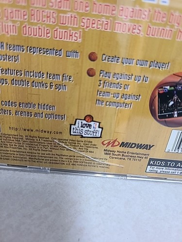 NBA HangTime (Sony PlayStation 1) CiB with Registration Card! - Picture 9 of 12