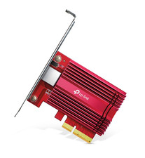 TP-LINK 10 Gbit/s PCI Netzwerkkarte - Rot (TX401)