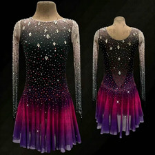 New Figure Skating Dress W0746