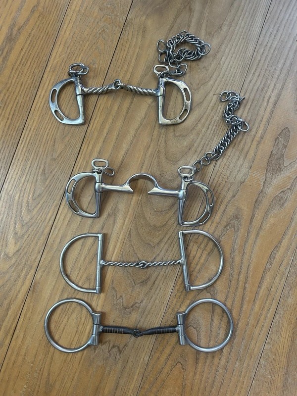 **DEAL$** Lot 4 English bits, Snaffles & Kimberwickes