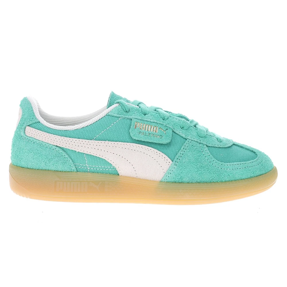 Scarpe casual sneakers donna PUMA Palermo vintage stringate verdi 40078305