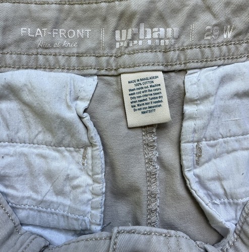 Pantalones Cortos Urban Pipeline Para Hombre Talla 29 Tostados Frente Plano Golpes en la Rodilla - Imagen 4 de 6