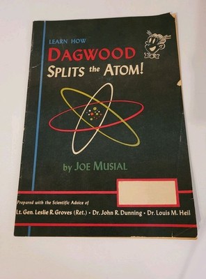 Learn How Dagwood Splits The Atom #1 (1949)  Golden Age RARE
