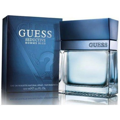 #ad GUESS BLUE SEDUCTIVE HOMME 3.3 3.4 edt Men Cologne New in Retail Box $24.28