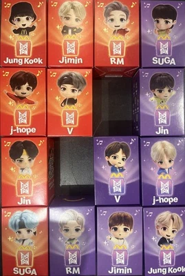 MCDONALD'S ✅McDonalds x BTS TinyTan 2025 Auswahl / Set - Encore & Throwback OVP
