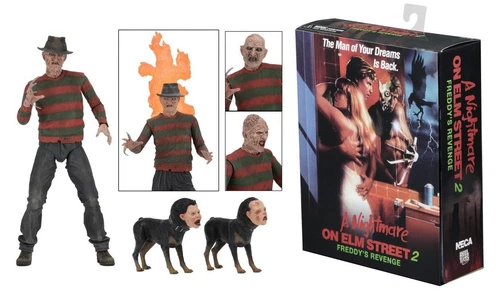 Figura de acción NECA Ultimate Freddy Krueger (NOES Parte 2 Freddys Revenge) 7" 2020 - Imagen 2 de 9