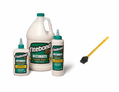 Titebond Ultimate Holzleim III 4,51 L D4 + Titebrush Leimapplikator 