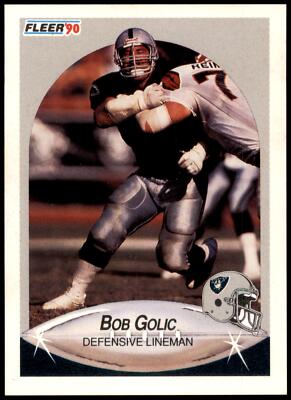 Bob Golic #254 1990 Fleer