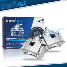 Pair Front Brake Calipers w/Bracket for LaCrosse Allure Uplander Montana Relay