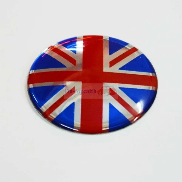 Tapacubos centrales de rueda Fit Mini 4x 55 mm Inglaterra Gran Bretaña emblema insignia pegatina Foto 4 de 4
