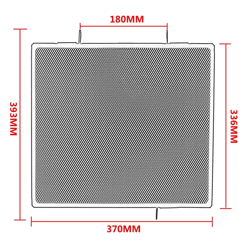 Motorcycle Radiator Grille Guard For KAWASAKI Concours 14 / GTR1400 2006-2022 - Image 2 of 4