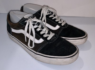 black vans 7.5