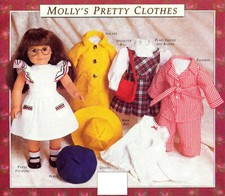 American Girl Doll Mollys Pretty Clothes Patt...