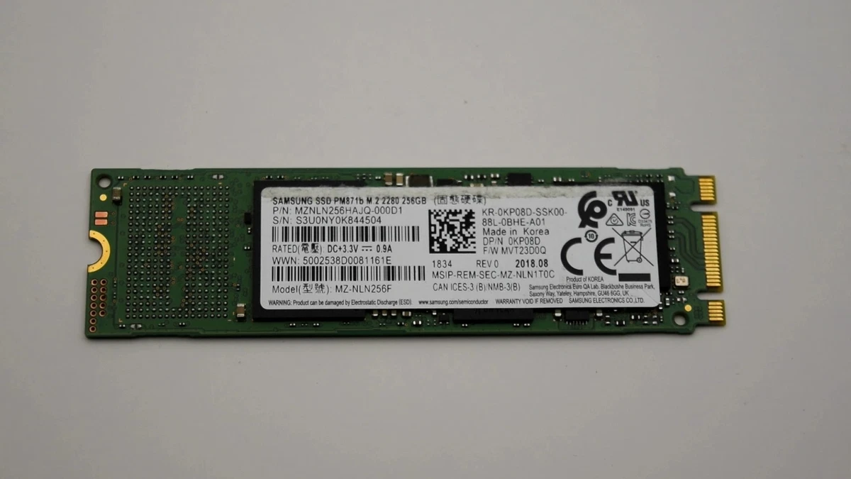 Pm871b 256gb shop