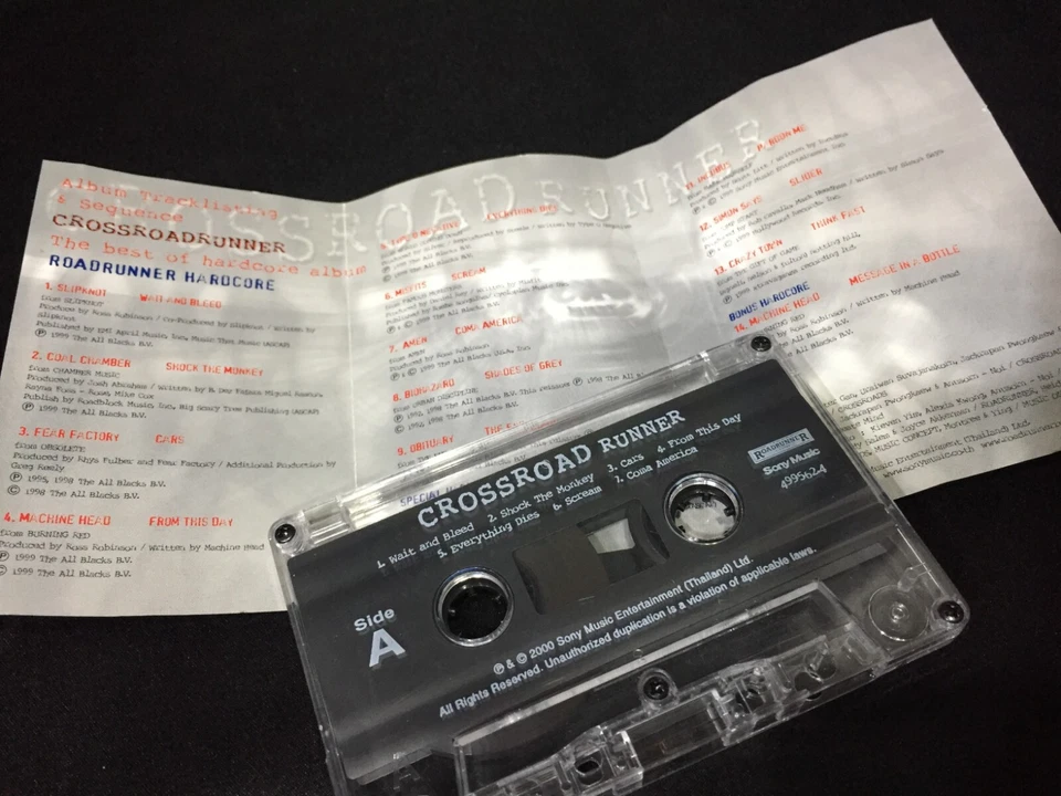 Crossroads Runner Album Cassette Korn Misfits Fear Factory (Sony Thailand 2000) - Image 3 of 4