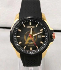 Citizen Marvel Avengers Watch AW1155-03W Eco-Drive Black Red w/ Box