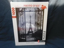 Nathan Puzzle 1000 Pieces Eiffel Tower 875702 NEW Sealed Collection Photo D'Art