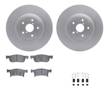 Dynamic Friction DYN-4512-13086 DFC GEOSPEC Coated Rotors with 5000 Brake Pads