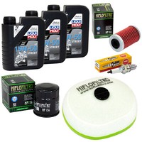 Wartung Set ÖL 3L FüR KTM LC4-E 640 400 97-02 Luftfilter 2 X ÖLfilter ZüNdkerze