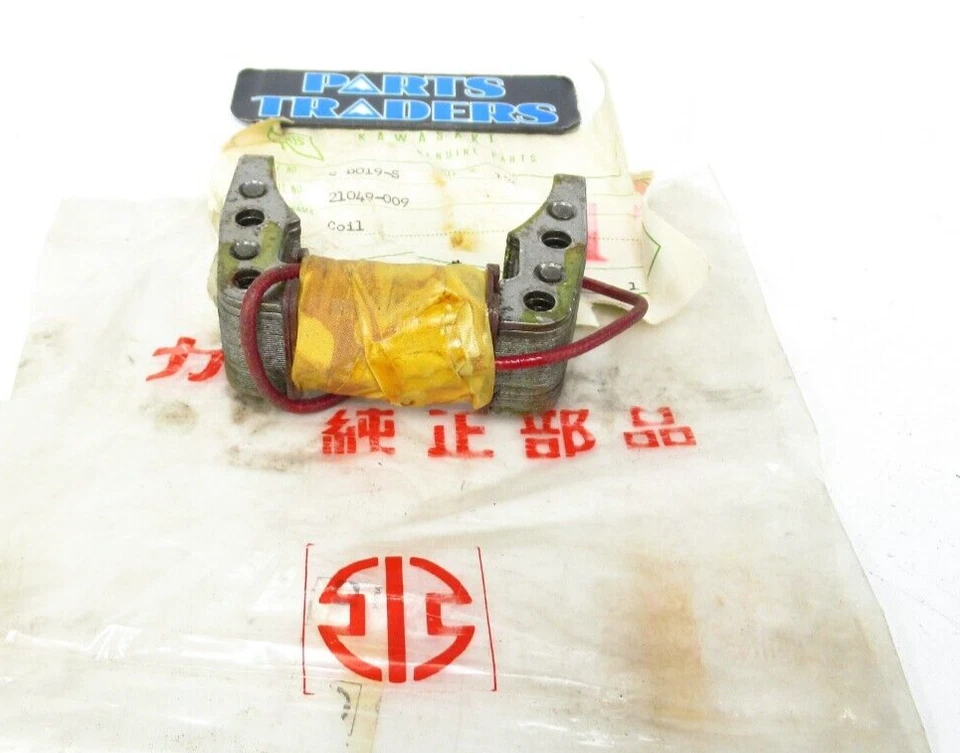 Nuevo de Lote Antiguo Original Kawasaki Bobina Primaria 1970 G31M Centurion G-31M 21049-009 Foto 4 de 4