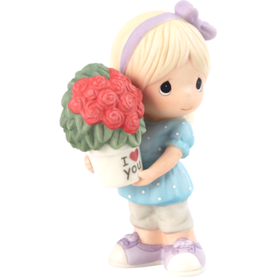 Precious Moments My Love For You Continues To Grow Girl Figurine