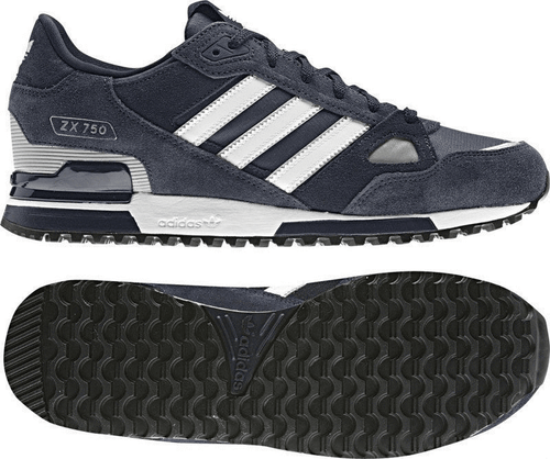 Adidas Originals Zx Zapatillas Azul Marino/Blanco Hombre Números Ru | eBay