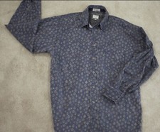 Windsor Shirt Company - Vintage Dress Shirt - Faded Purple Pattern - Size M, 32