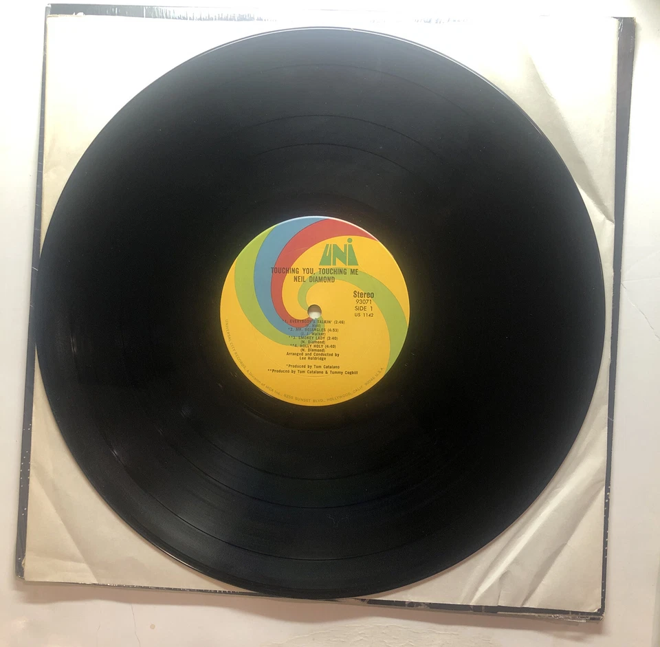 Three Neil Diamond LPs, Incl. Touching You Touching Me, Ex, See Description - Image 3 of 4