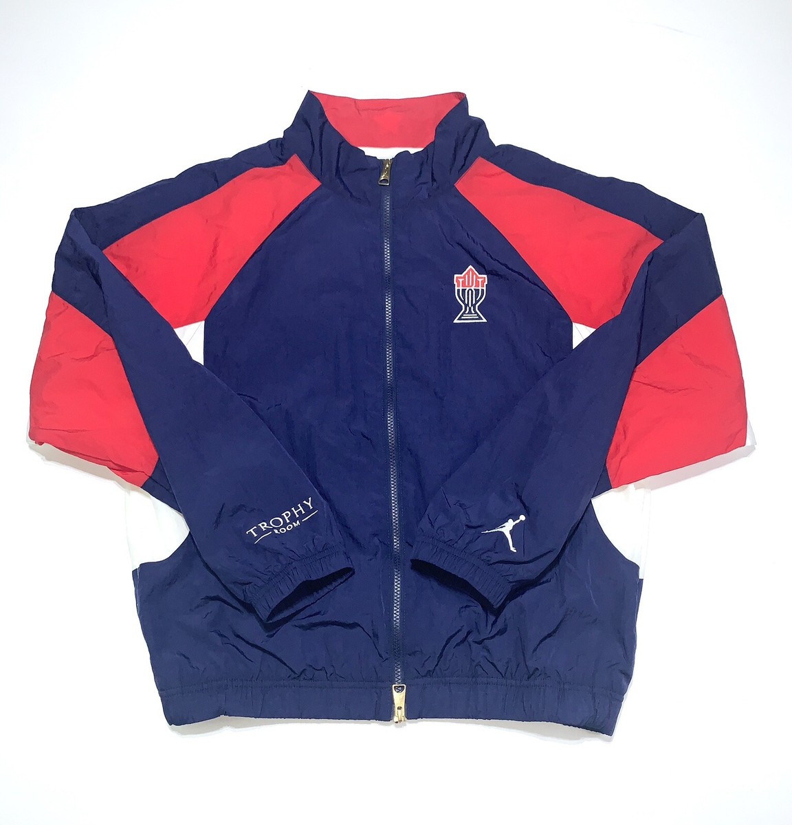 Air Jordan x Trophy Room USA Woven Track Jacket DR2954-410 Men