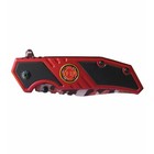 FIRE FIGHTER Spring Assisted Knife Tactical Camo Tanto Blade EDC - Rite Edge — photo 4