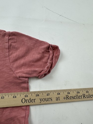 Crewcuts Shirt Girls Large 10-11 Pink Short Sleeve Top Youth Kids J.Crew - Picture 6 of 6