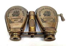 Antique Maritime Brass Monocular Binocular Vintage Nautical spyglas Monocular