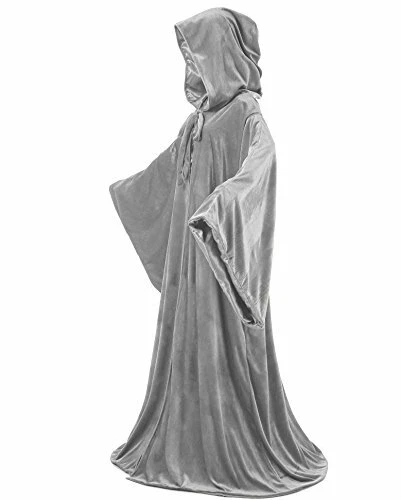 Samtkleid Halloween Mantel schick Cosplay Kostüm - Bild 16 von 39
