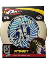 WHAM-O Ultimate Frisbee Disc White Flying Disc 175 Gram Sports Disc