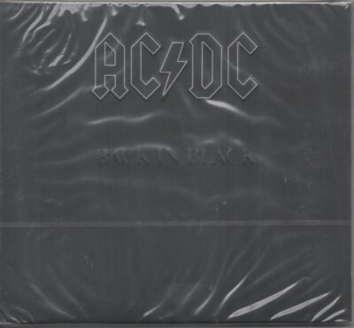 AC DC Back In Black CD NEU Hells Bells Shoot To Thrill Givin The Dog A Bone