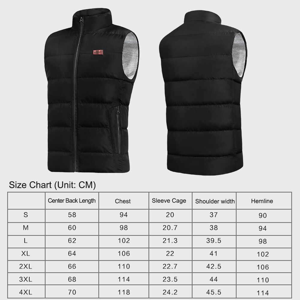 ALTRA Giacche Riscaldate Elettriche 9 Zone Riscaldamento 3 Livelli di Riscaldamento Abbigliamento Sportivo Cappotto Riscaldato