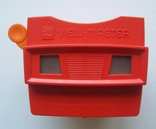 Model G Red GAF View-Master Viewer Small Diffuser Openings Excellent Cond.