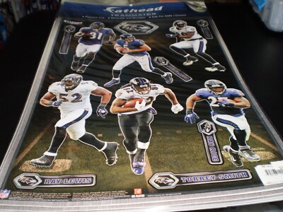 FatHead  TeamMates  Baltimore Ravens Lewis  Rice Flacco  Reed  Boldin   Smith
