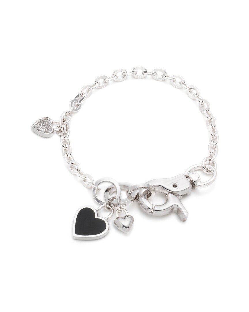 Женский браслет-оберег Eddie Borgo с родиевым покрытием